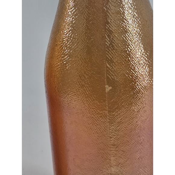 2 Vintage 1930s Marigold Carnival Glass Canada Dry Iridescent Bottles - Picture 6 of 14